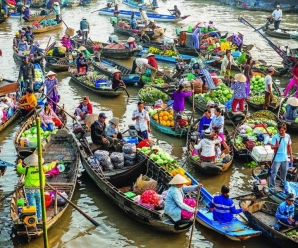 Cai Rang Floating Market – Significant Attraction Of Mekong Delta, Vietnam