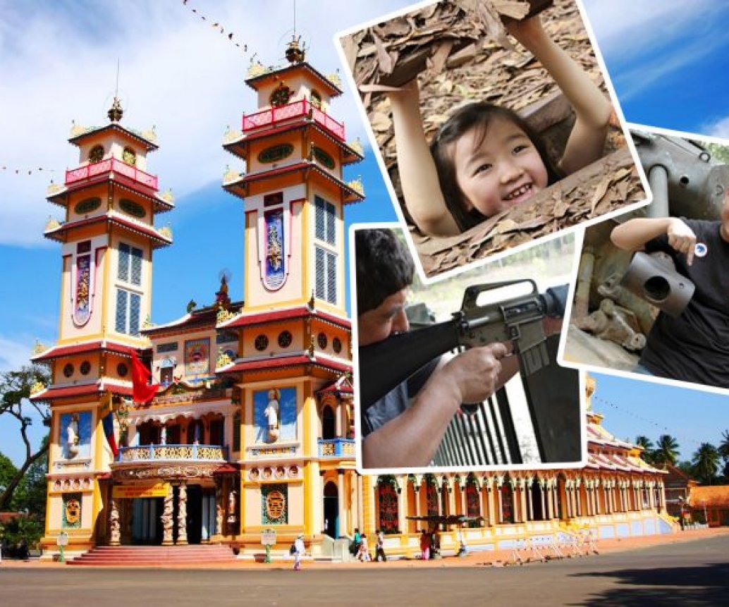 Religious And Historical Tour To Cao Dai Temple And Cu Chi Tunnels